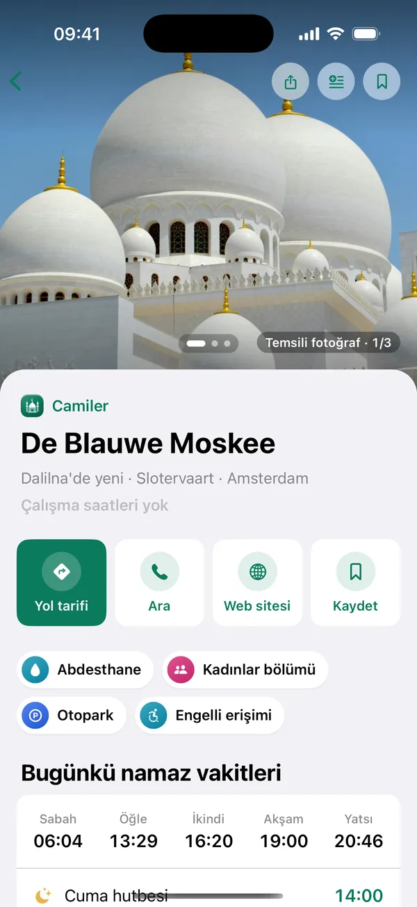 Tüm ayrıntılar tek dokunuşta